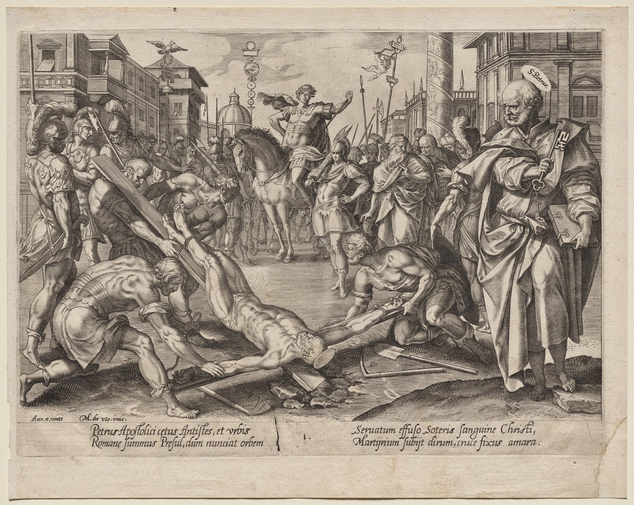 St. Peter by Hendrick Goltzius