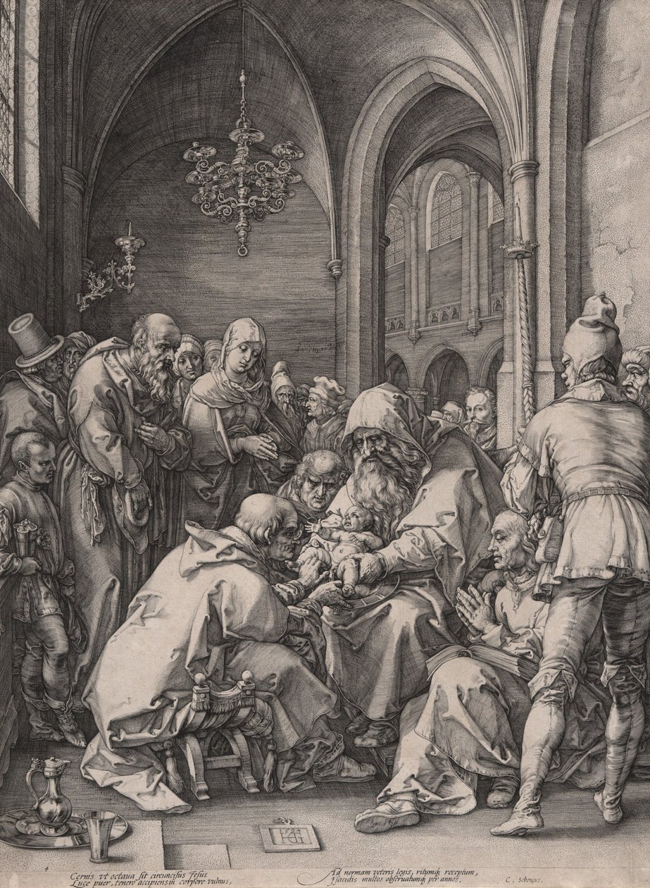 The Circumcision by Hendrick Goltzius