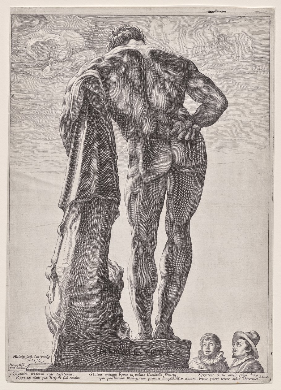 The Farnese Hercules by Hendrick Goltzius