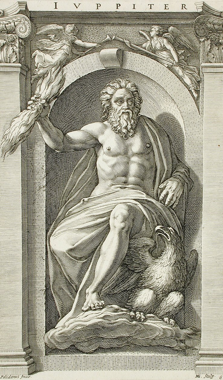 The Set of the Antique Gods by Hendrick Goltzius