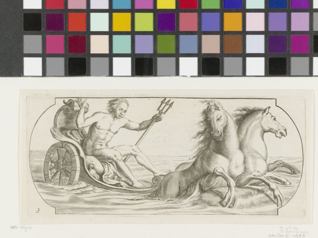 Neptune on a Chariot by Hendrick de Keyser (I)