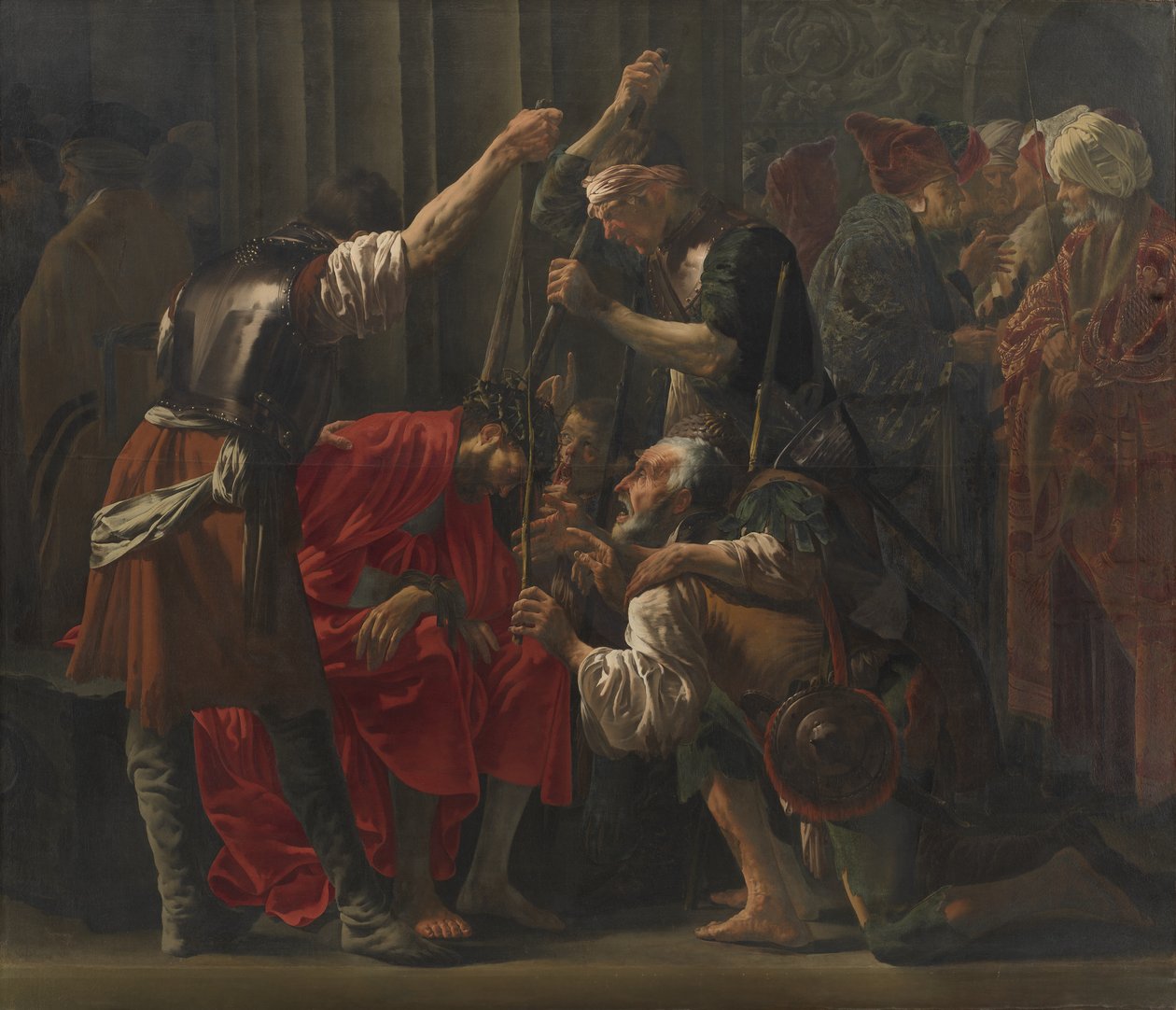 Christ Crowned with Thorns by Hendrick ter Brugghen