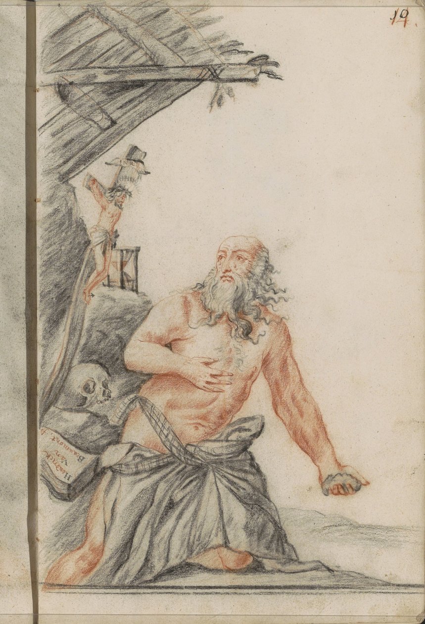 Penitent Jerome by Hendrick van Beaumont