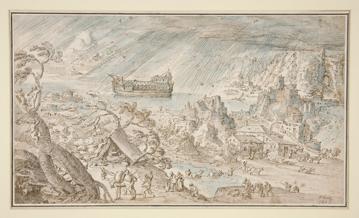 The Deluge by Hendrick van Cleve III