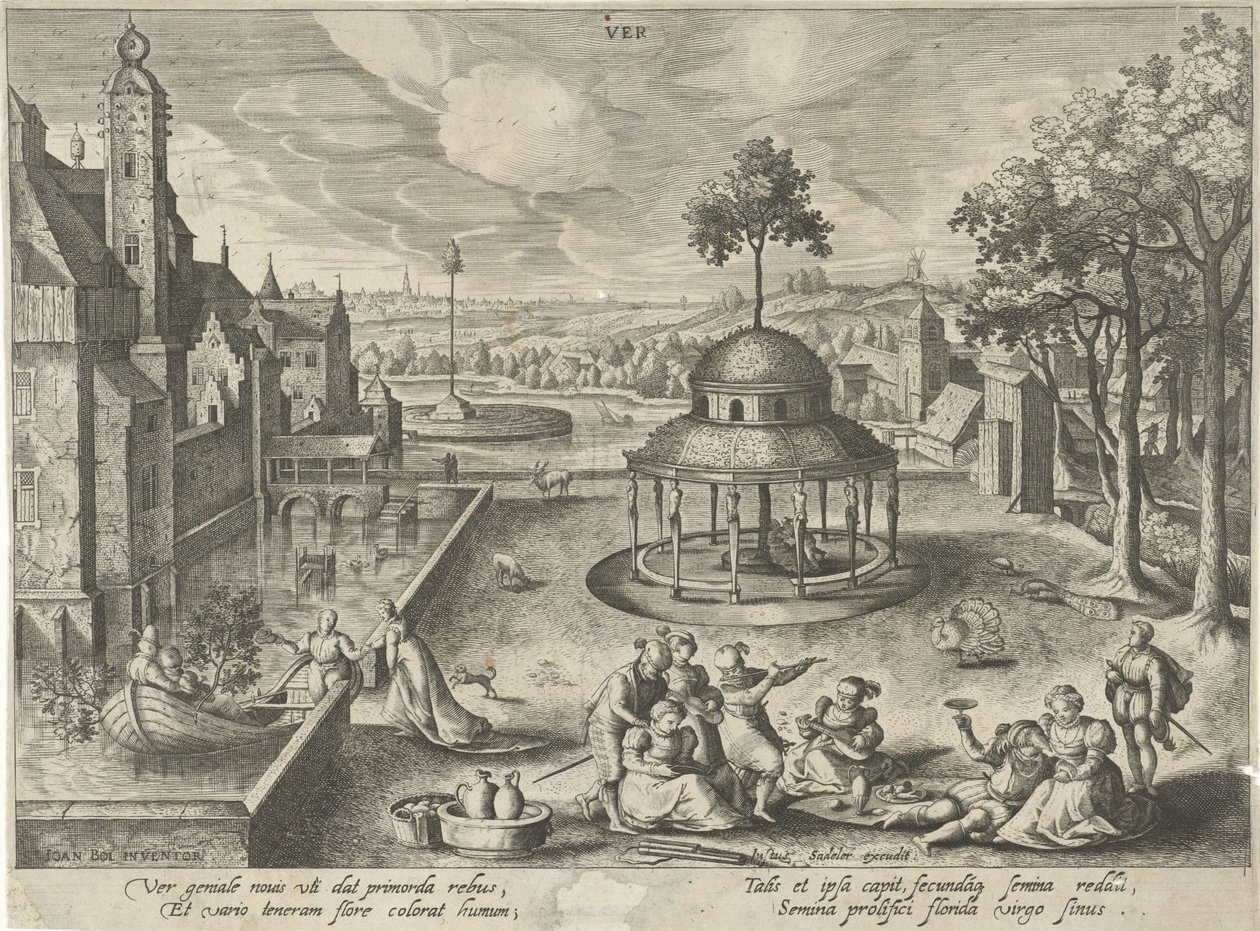 Spring by Hendrick van Schoel