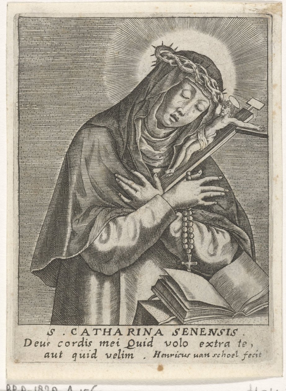 St. Catherine of Siena by Hendrick van Schoel