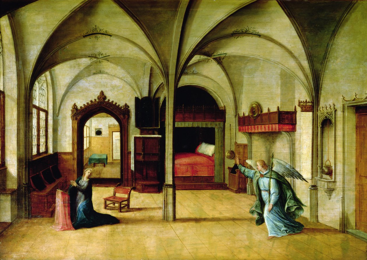 The Annunciation by Hendrik van Steenwyck