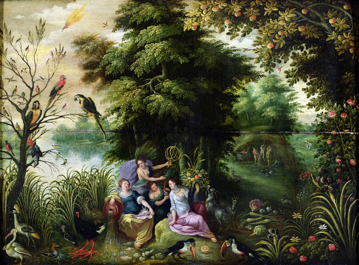The Four Elements by Hendrik van the Elder Balen