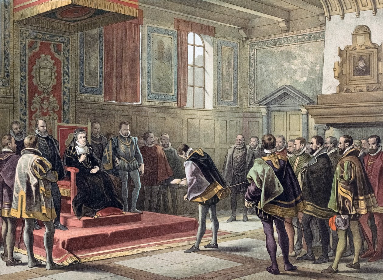 Compromise or Covenant of Nobles by Hendrik Albert van (after) Trigt