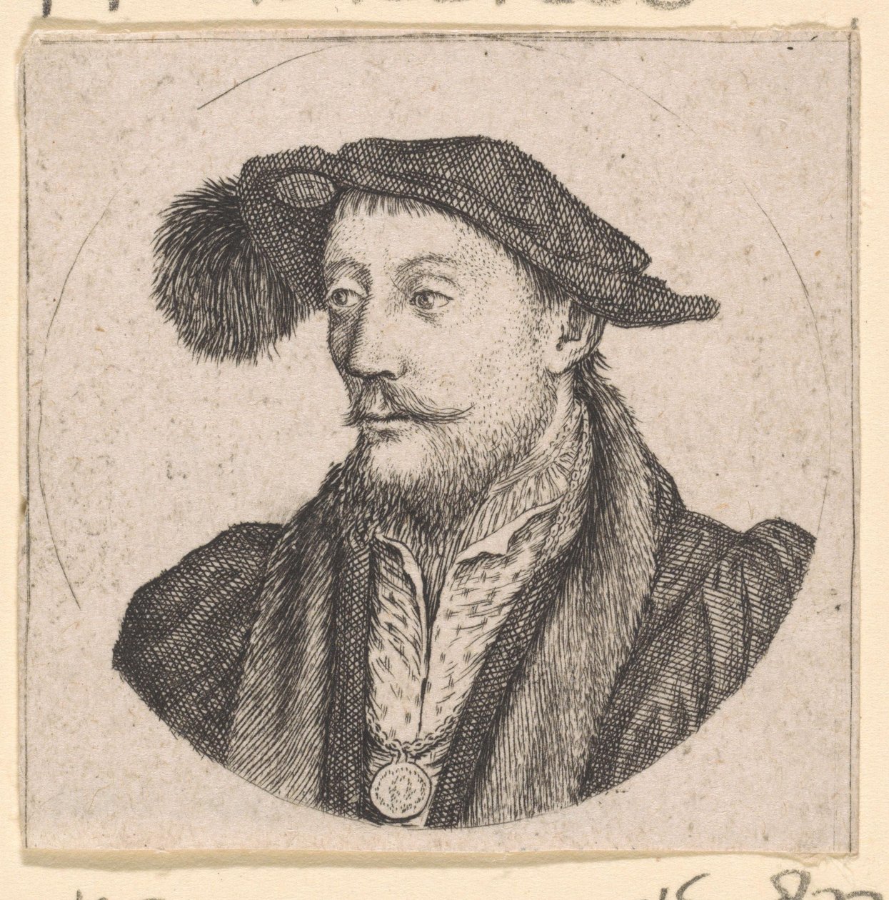 Portrait of René of Châlon, Prince of Orange by Hendrik Bary