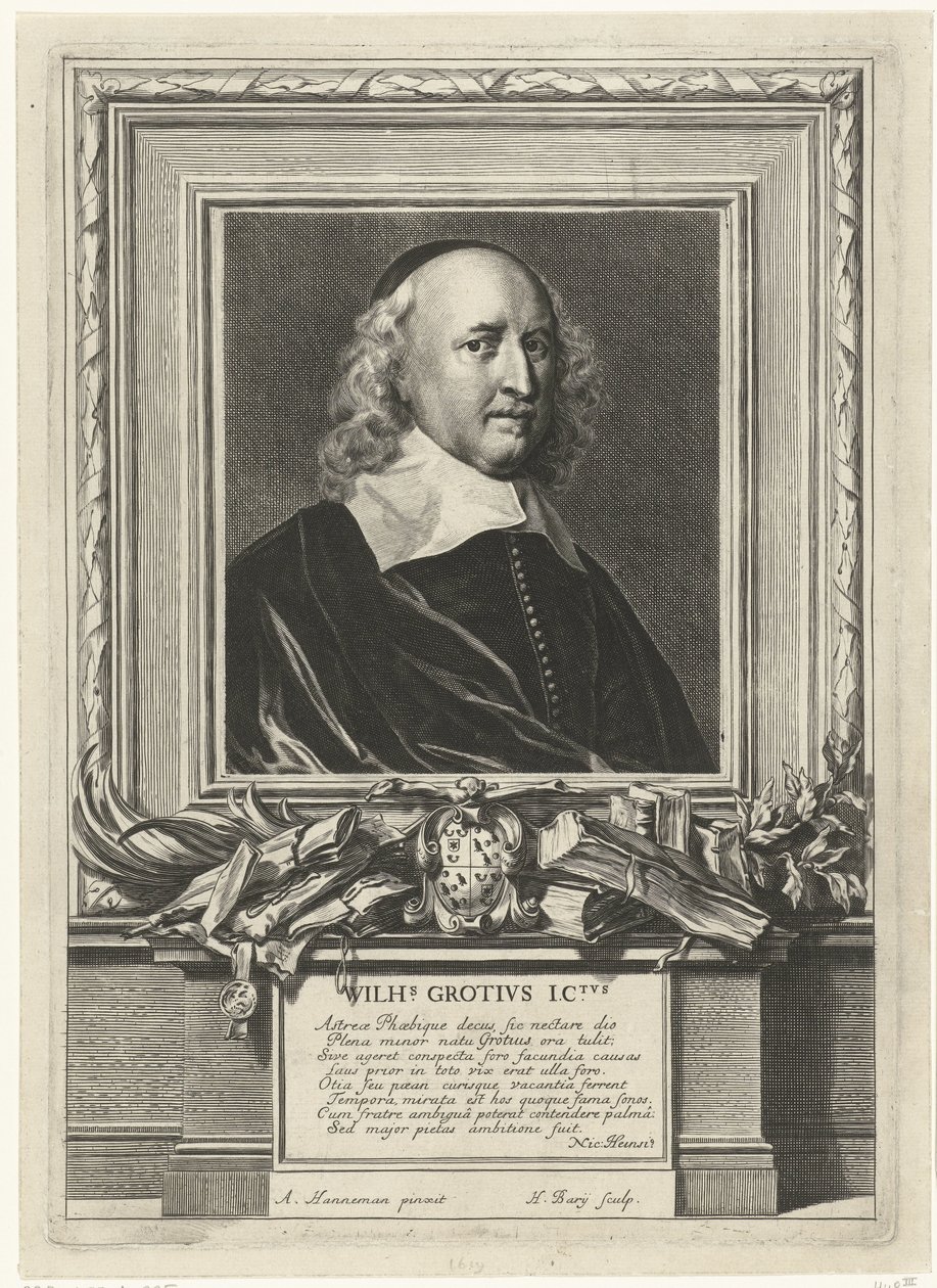 Portrait of Willem de Groot by Hendrik Bary