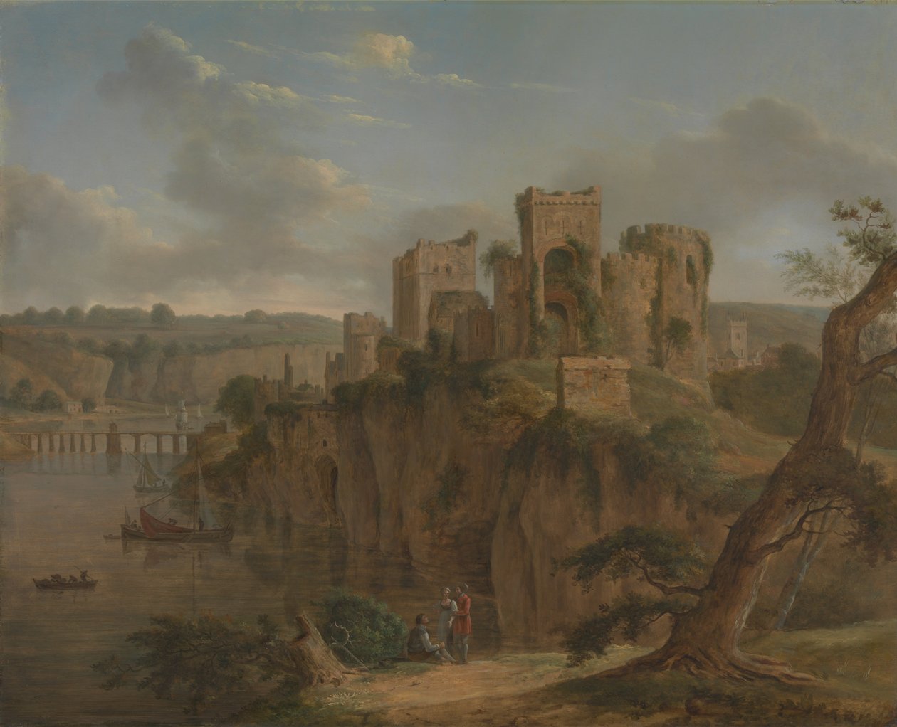 Chepstow Castle by Hendrik Frans de Cort
