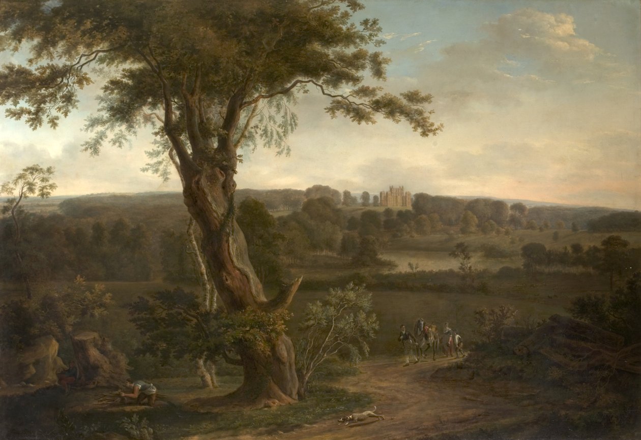 Wollaton Hall Park, Nottingham, 1795 by Hendrik Frans de Cort