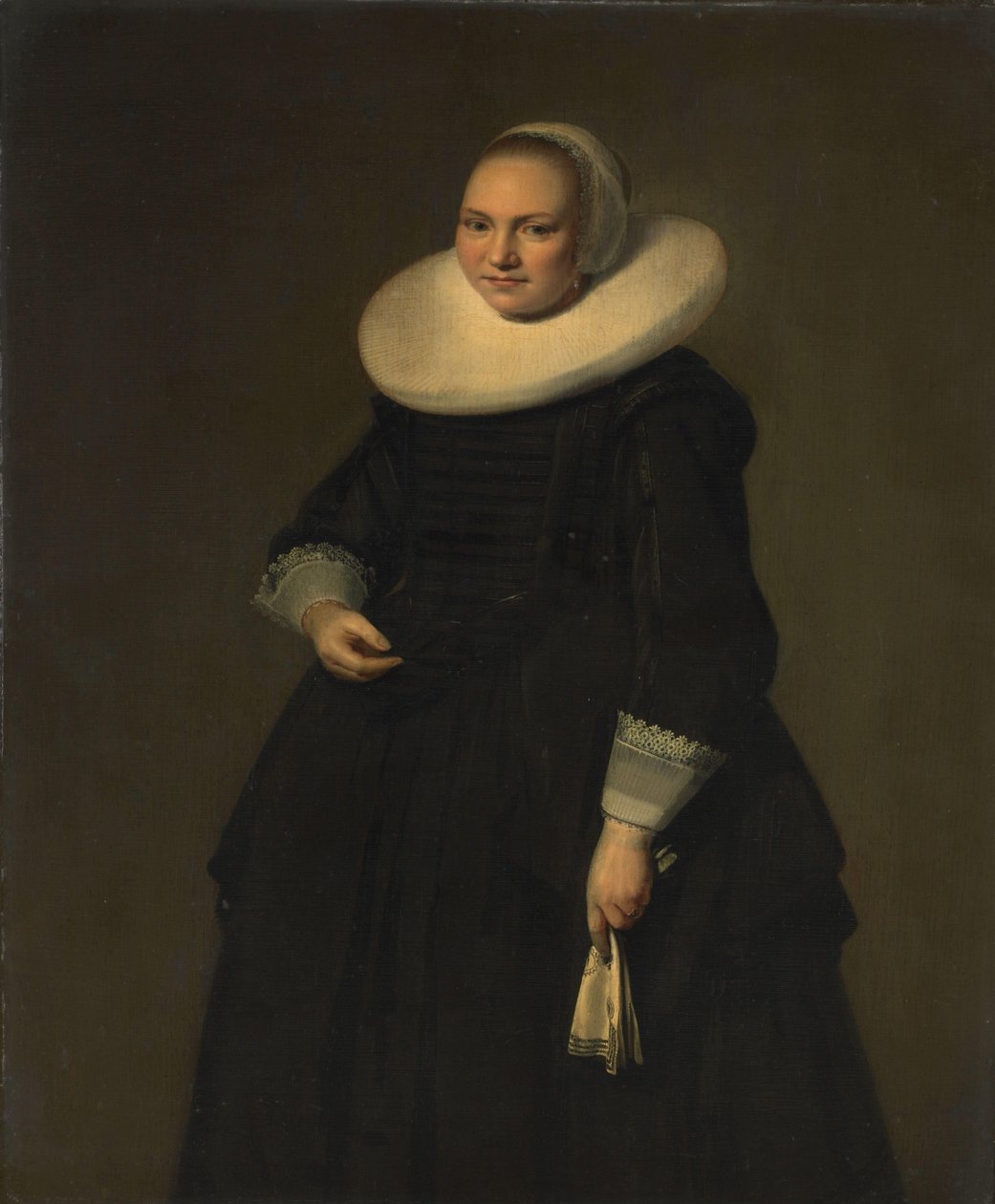Portrait of a Woman by Hendrik Gerritsz Pot (attributed to)