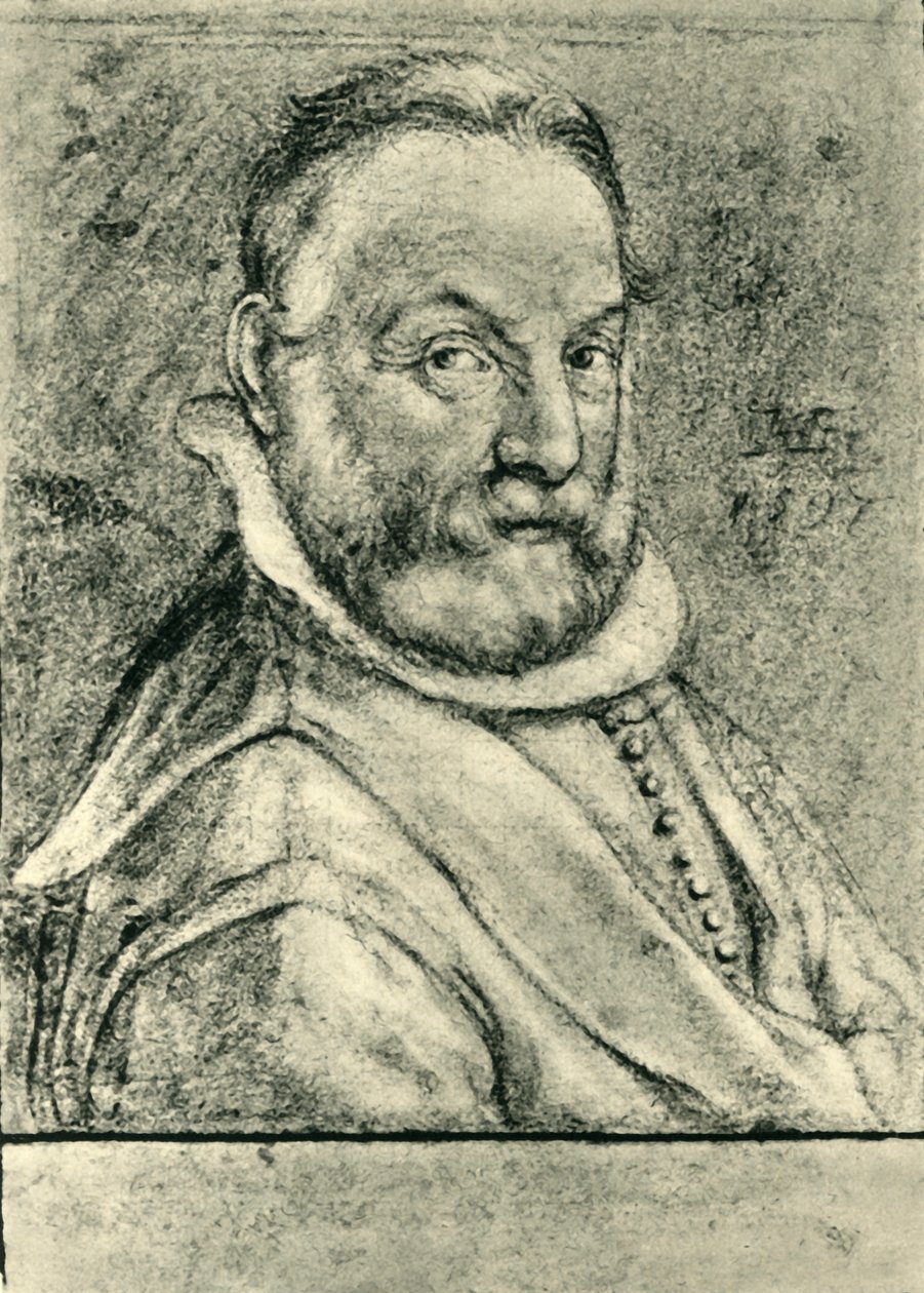 Portrait of a Man with a Beard, 1597 by Hendrik Goltzius