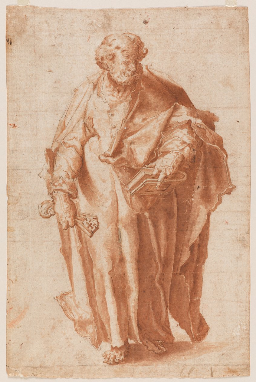 Saint Peter (before 1589) by Hendrik Goltzius