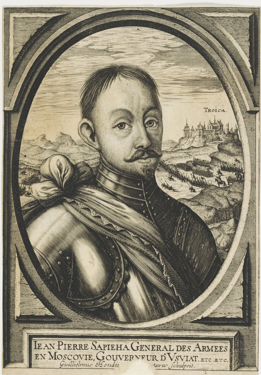 Jan Piotr Sapieha 1569-1611, c.1630 by Hendrik Hondius the Elder