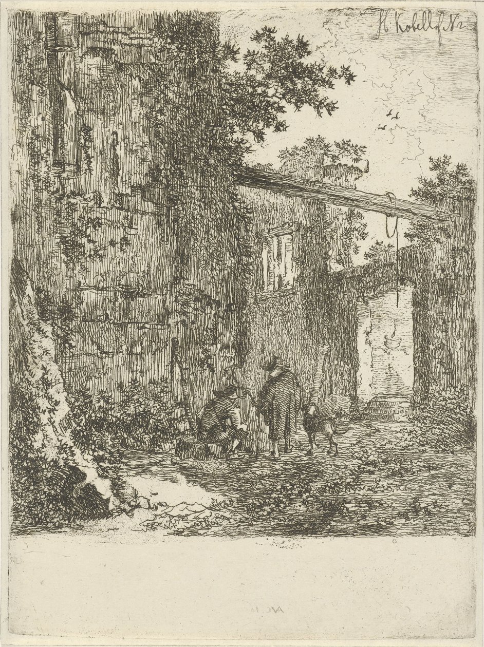 Overgrown Ruin by Hendrik Kobell