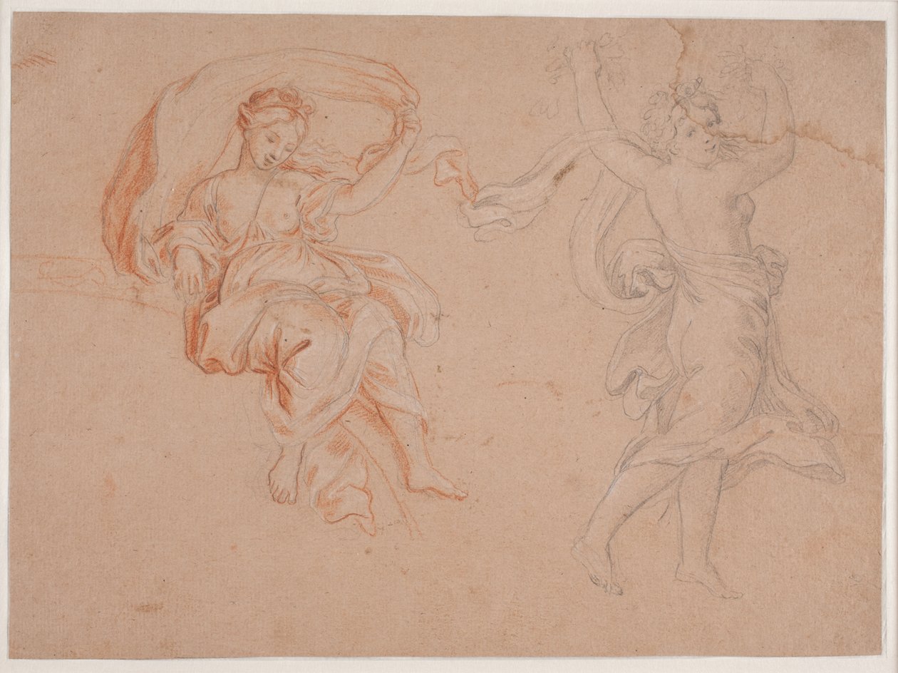 Two Studies of Women by Hendrik Krock