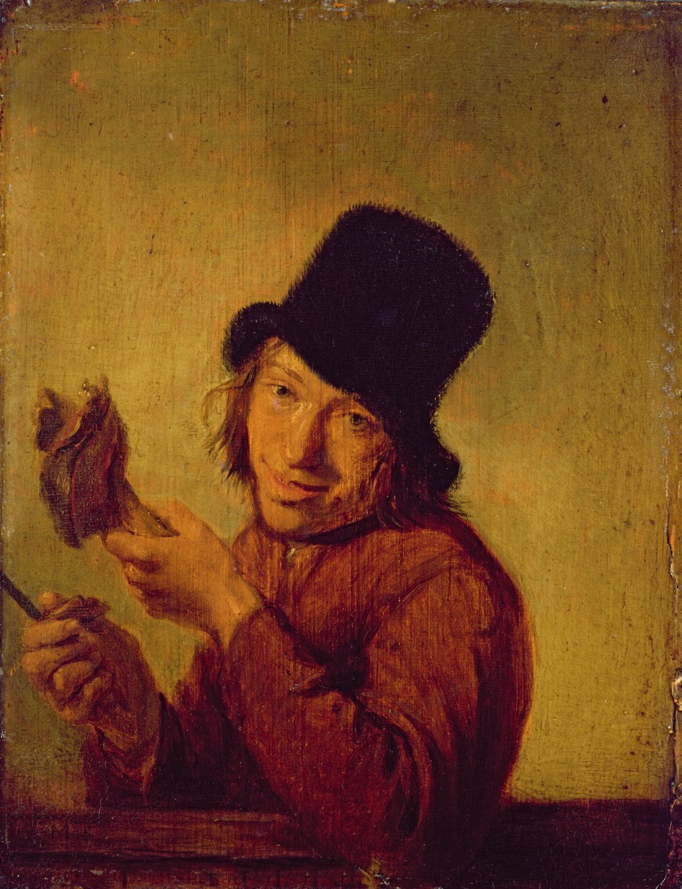 The Ham Eater by Hendrik Martensz Sorgh
