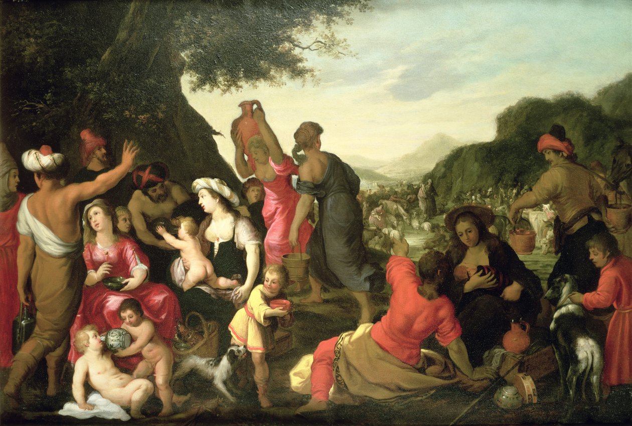 The Israelites in the Desert by Hendrik van the Elder Balen