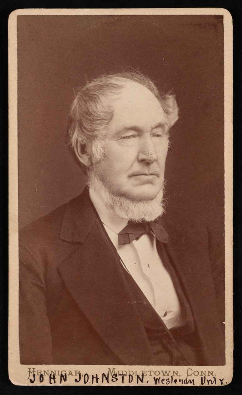 Portrait of John Johnston 1806-1879 by Hennigar Bros