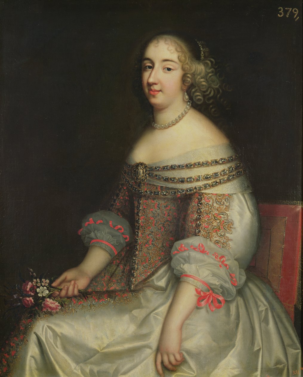 Anne Marie Louise of Orleans by Henri Beaubrun