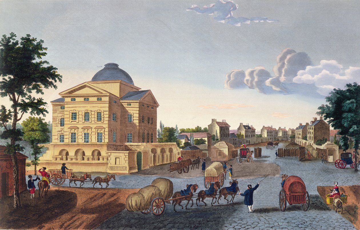 Barriere du Roule, c.1815-20 by Henri Courvoisier Voisin