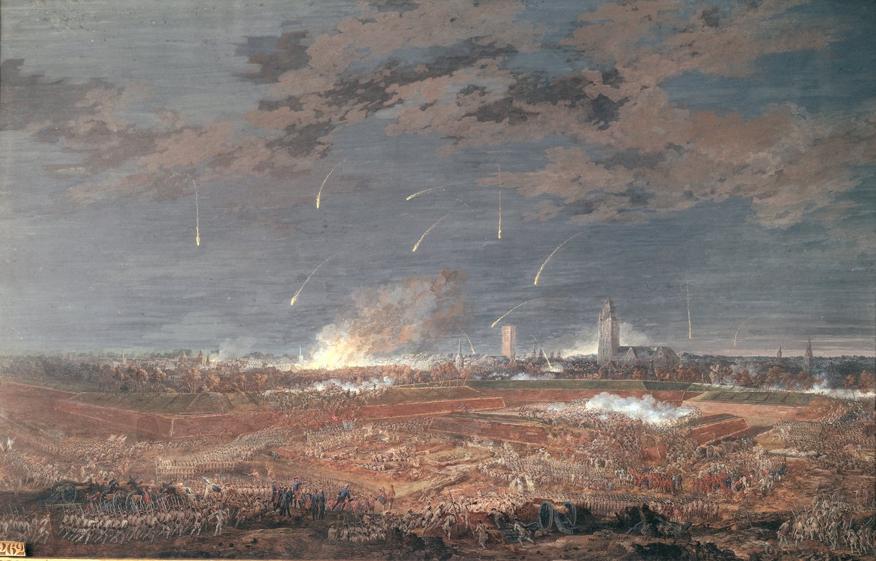 Attack on Berg-Op-Zoom, 4 a.m. 16th September 1746, 1786 by Henri Desire van Blarenberghe