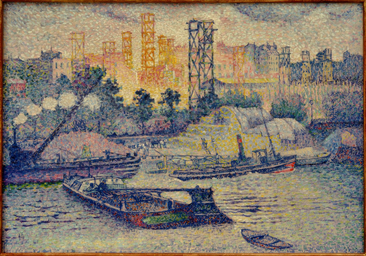 Quai de Passy by Henri-Edmond Cross