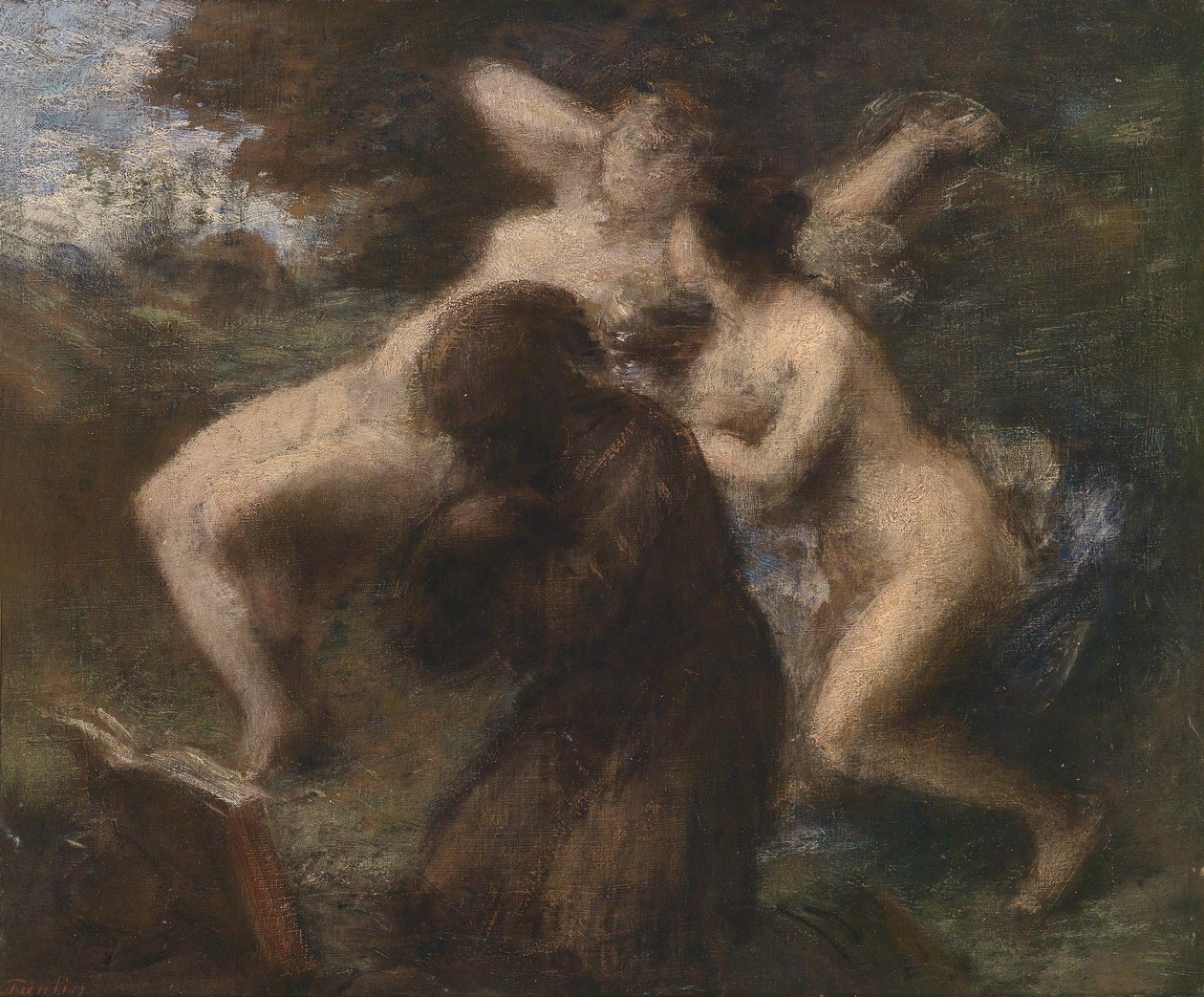 The Temptation of St. Anthony by Ignace Henri Jean Fantin Latour