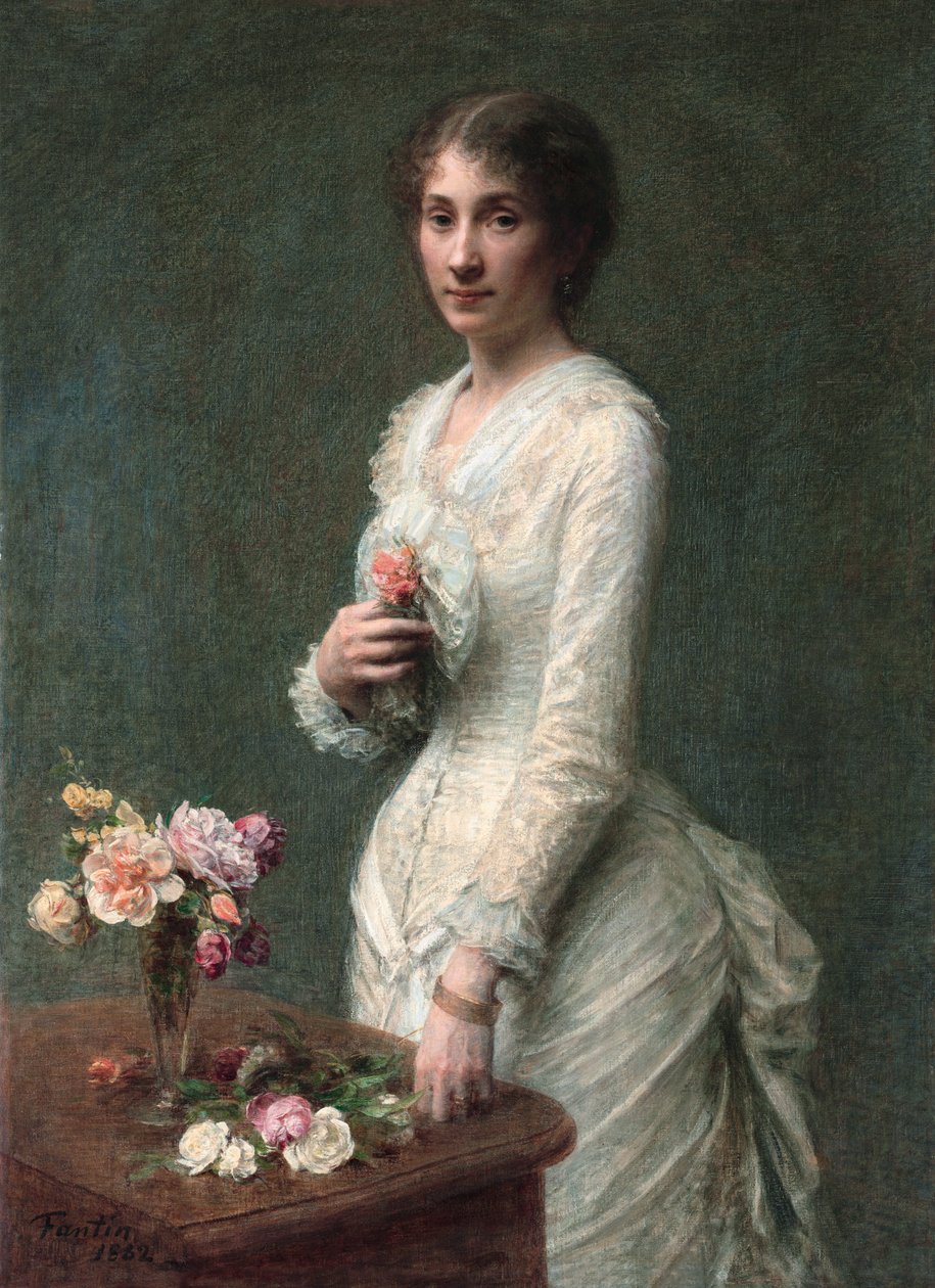 Madame Lerolle by Ignace Henri Jean Fantin Latour