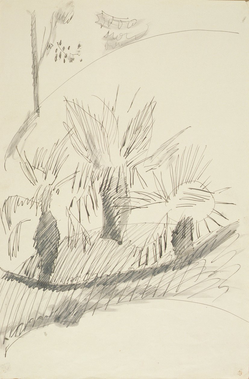 In Kew Gardens by Henri Gaudier Brzeska