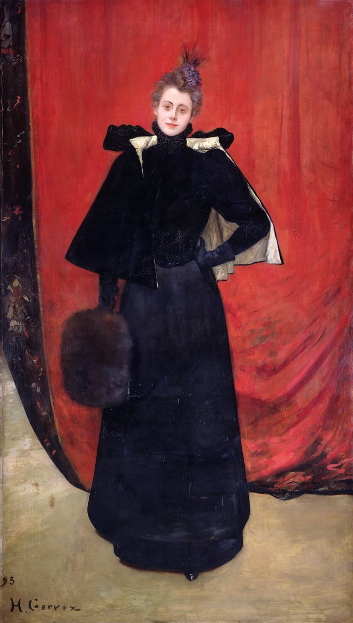 Portrait of Madame Gervex by Henri Gervex