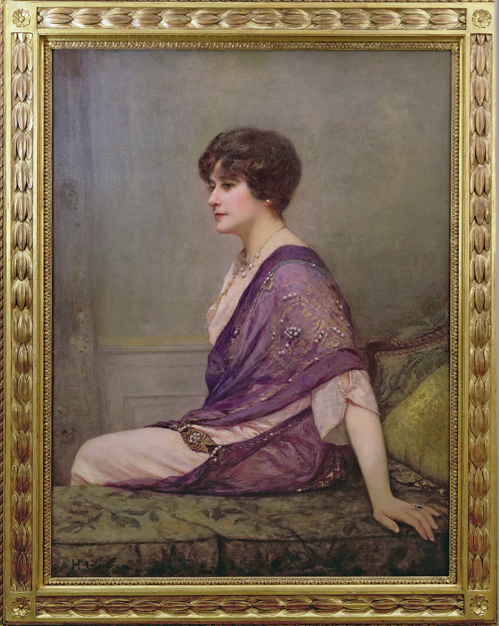 Portrait of the Couturier Madame Paquin (1869-1936) by Henri Gervex