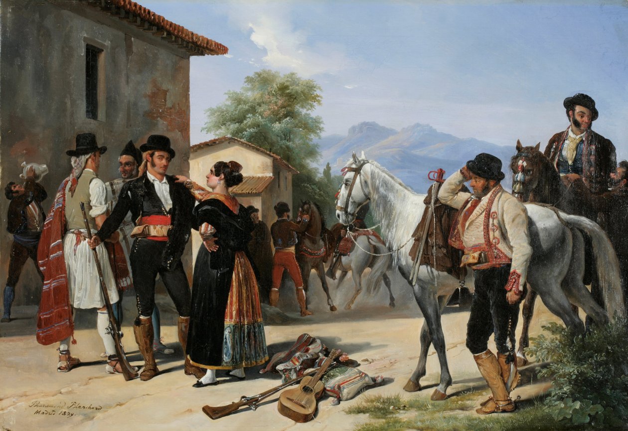 The Smugglers by Pharamond Blanchard