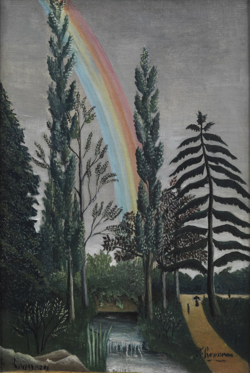 The Lake of Daumesnil by Henri Rousseau