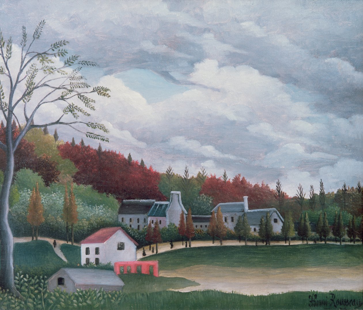 The Bievre at Gentilly by Henri Rousseau