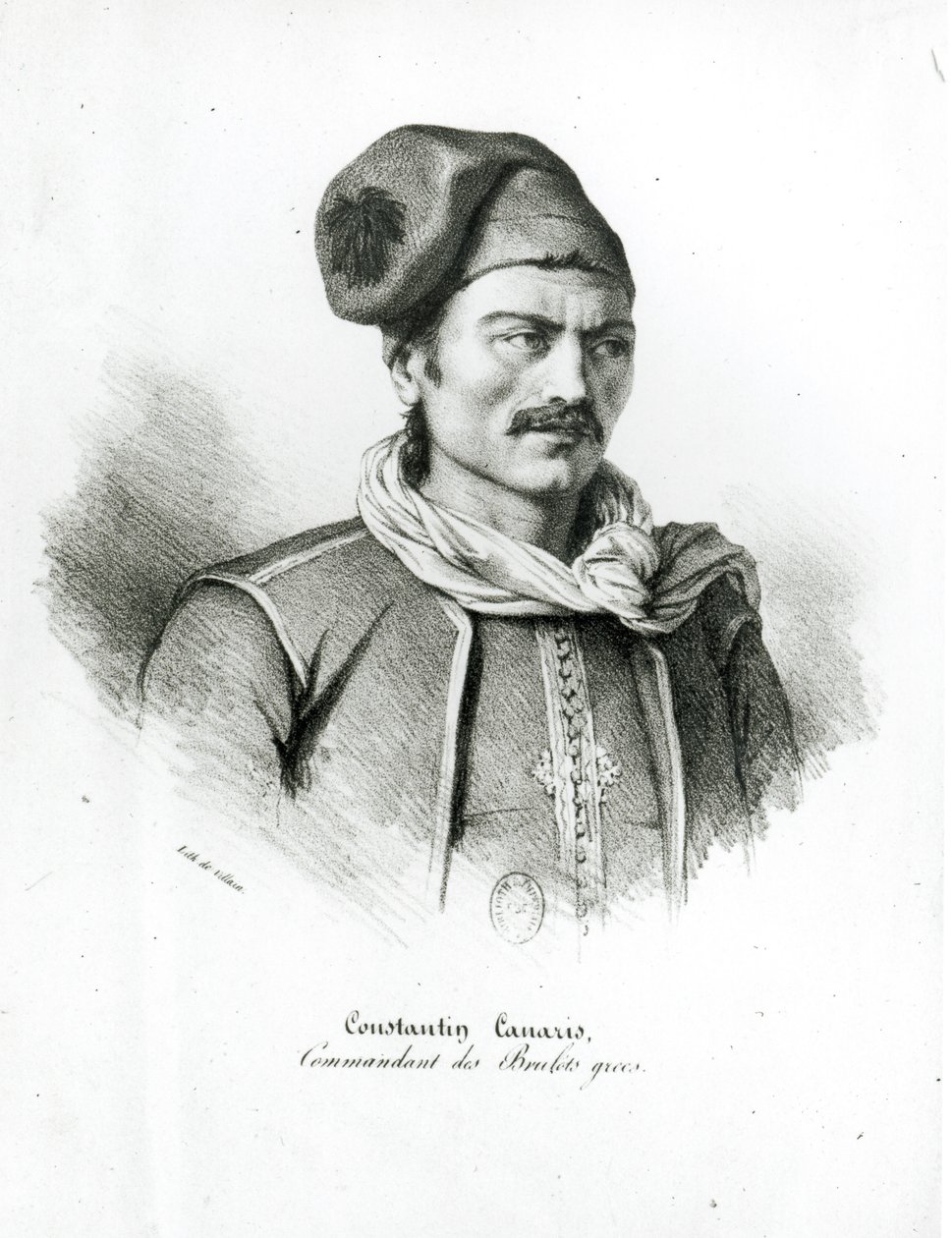 Constantine Kanaris by Henri Villain