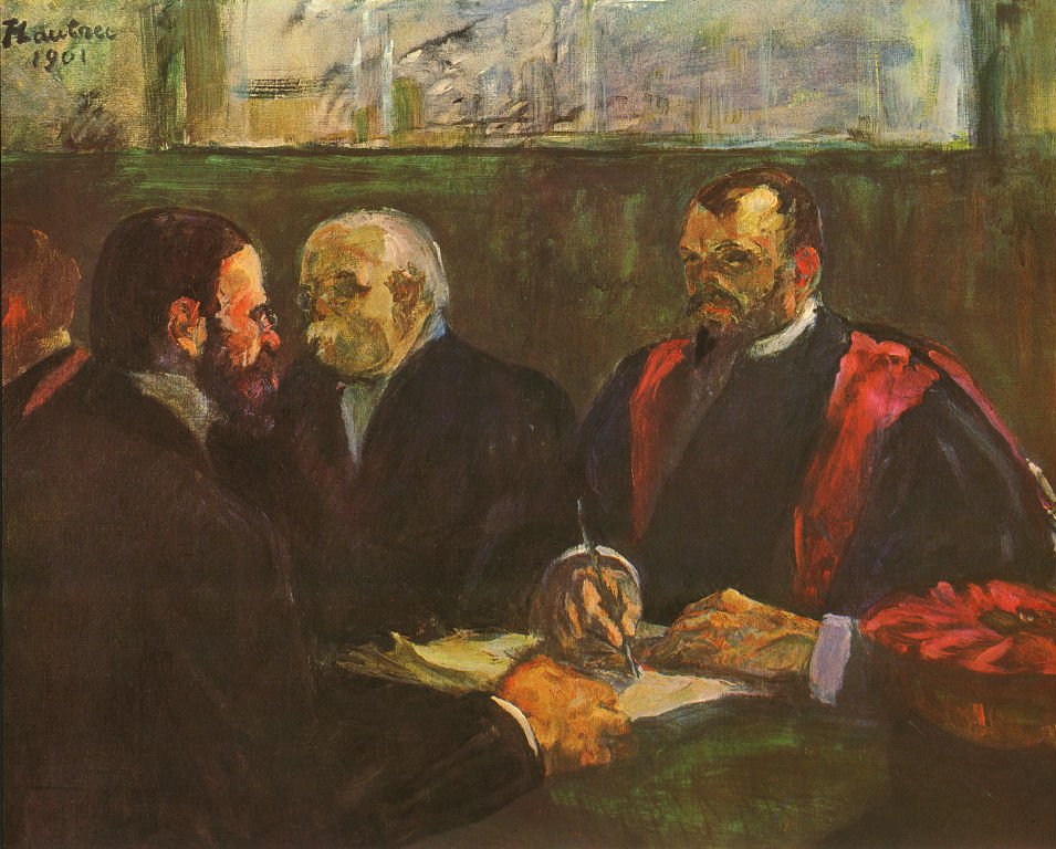 Examination at Faculty of Medicine by Henri de Toulouse Lautrec