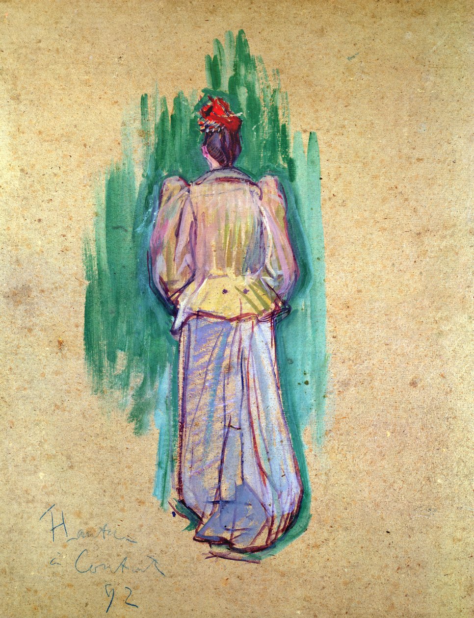 The Promeneuse by Henri de Toulouse Lautrec