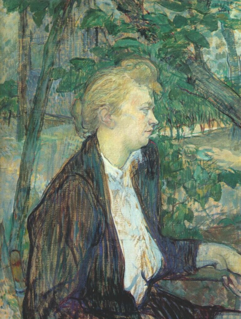 Gabrielle by Henri de Toulouse Lautrec