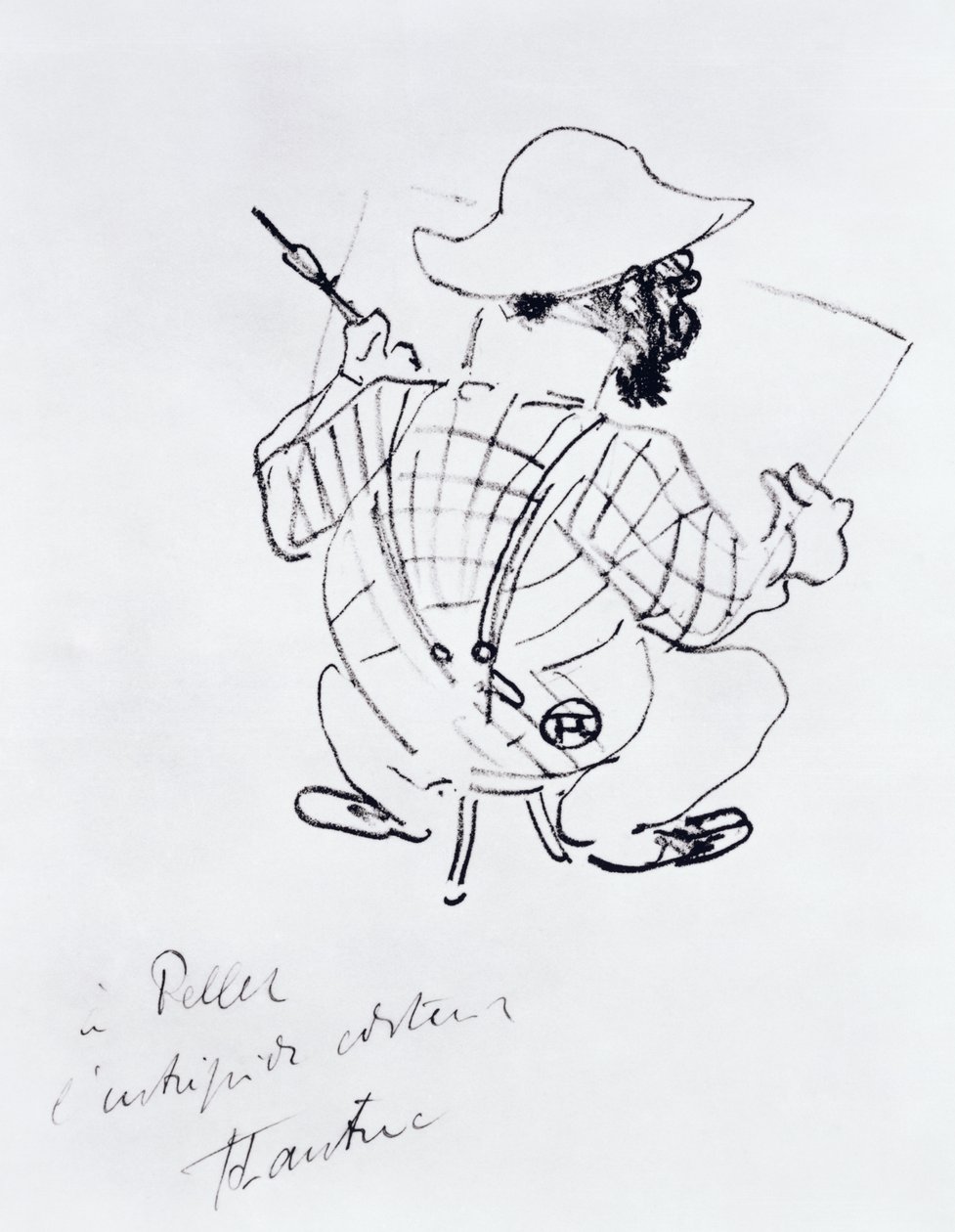 Self Portrait by Henri de Toulouse-Lautrec