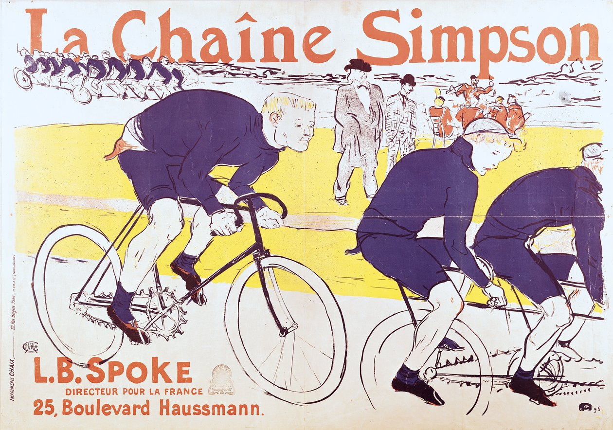 The Simpson Chain by Henri de Toulouse Lautrec