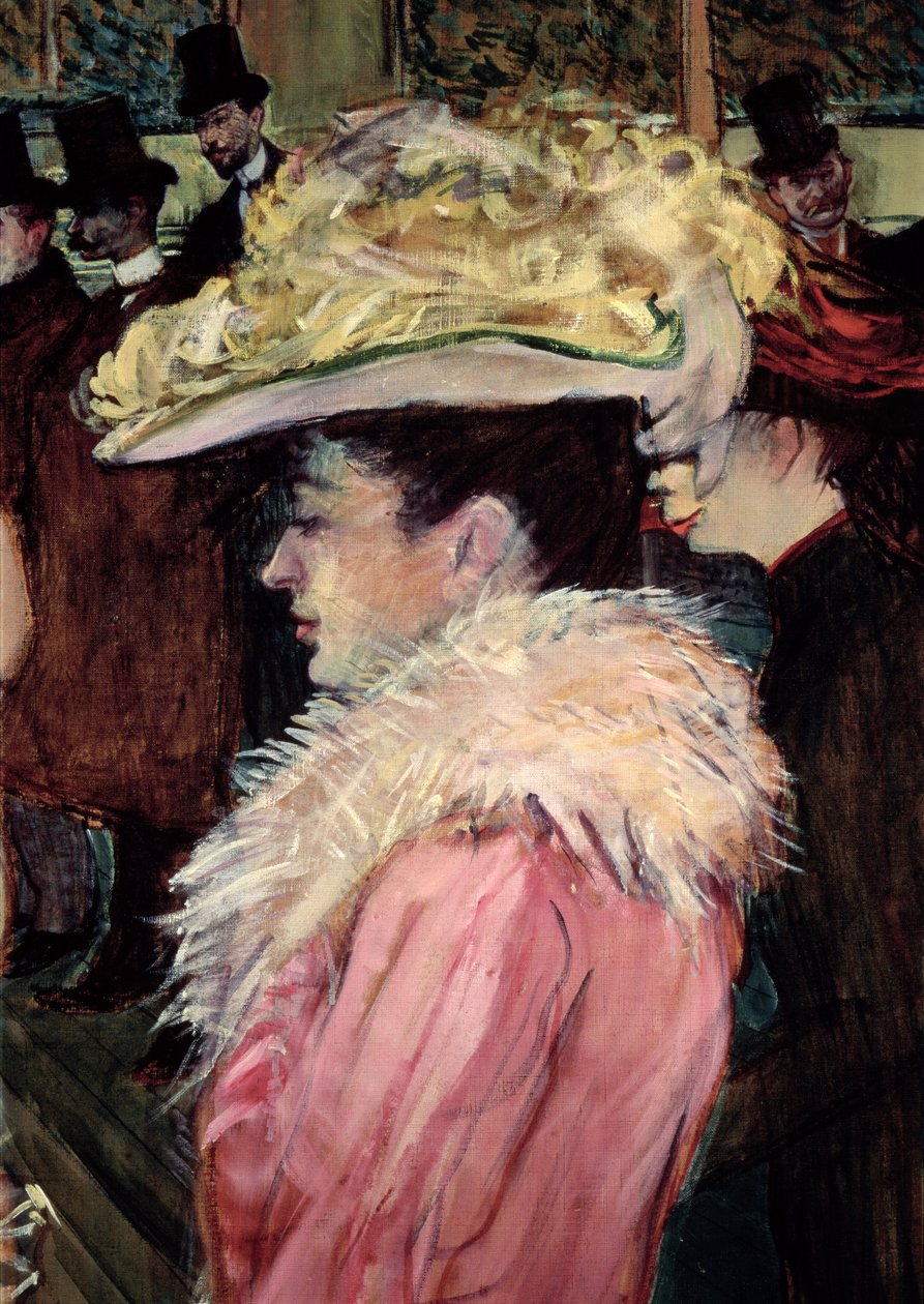 The Dance of the Moulin Rouge (detail) by Henri de Toulouse Lautrec