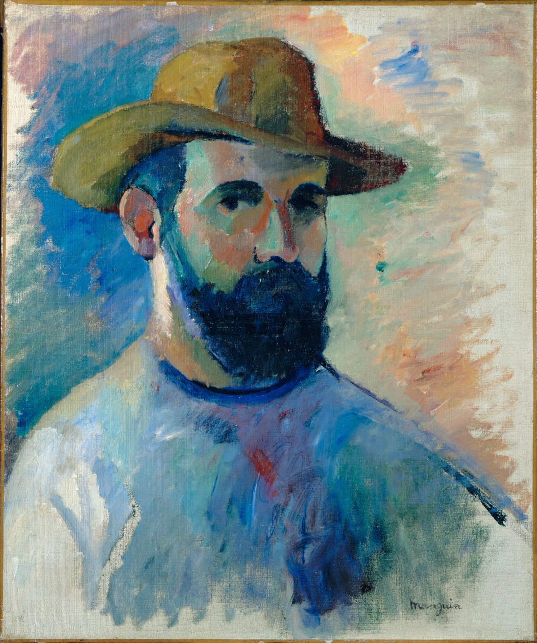 Henri Manguin, Self-Portrait by Henri-Charles Manguin