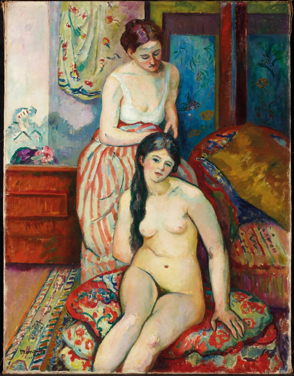 The Hairstyle by Henri Charles Manguin