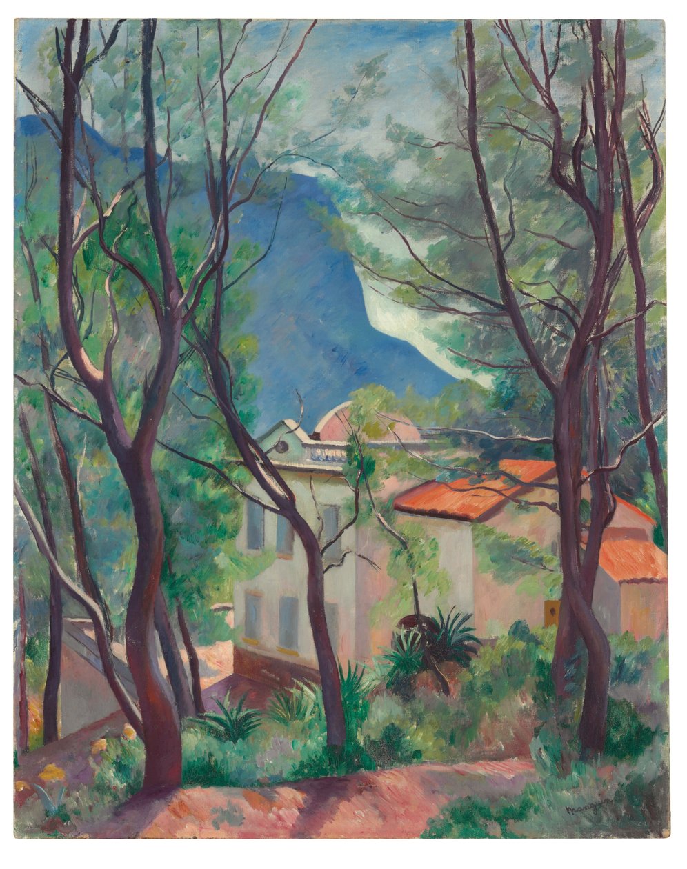 The House in the Trees, Villecroze by Henri Charles Manguin