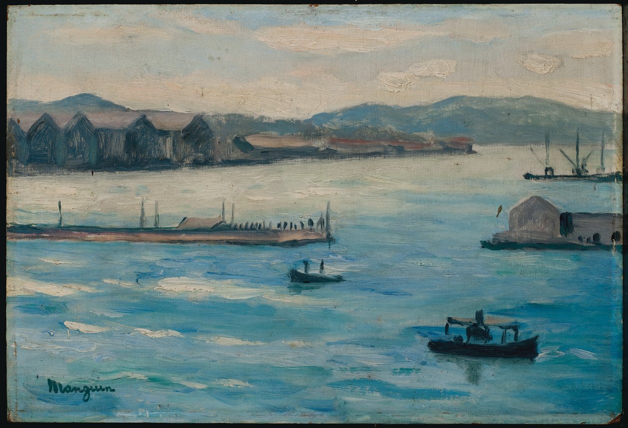 Toulon, the Harbour Entrance by Henri Charles Manguin