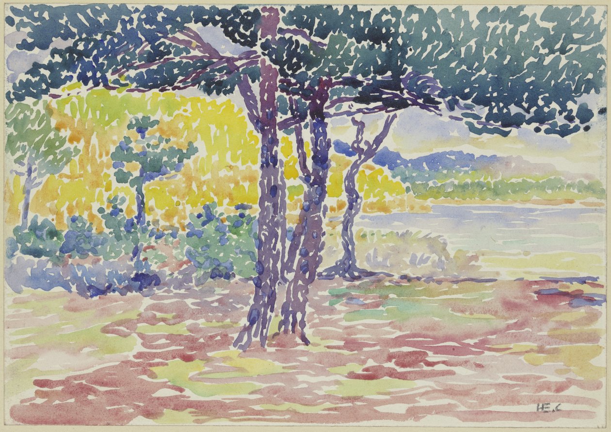 Sea Shores (Southern France) by Henri Edmond Cross